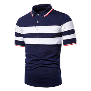 Polos pour hommes de qualité supérieure, personnalisés avec logo brodé, vêtements de sport décontractés, en vente en ligne à prix avantageux - Product Image 3