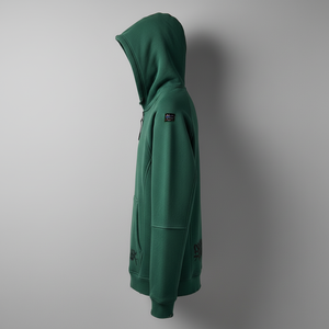 เสื้อมีฮู้ดปักลายแบบหนักมีฮู้ดโอเวอร์ไซส์ผลิตตามสั่ง - Product Image 3