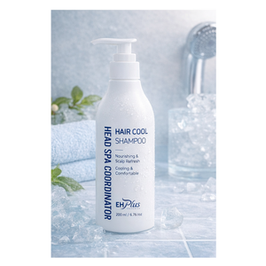 Champú Herbal Natural Refrescante EH Plus de Origen Coreano para Cabello Normal - Product Image 1