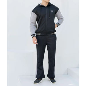 Survêtements pour hommes de qualité supérieure, respirants, avec fermeture éclair intégrale, sweat-shirts et pantalons, style streetwear, nouveaux survêtements pour hommes - Product Image 2