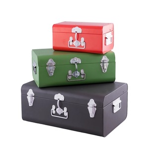 Caja de Almacenamiento de Ropa de Metal, Diseño Europeo, Duradera y Sostenible, Estilo Vintage, para Dormitorio o Sala de Estar, Marca Unicorn Handicrafts - Product Image 5