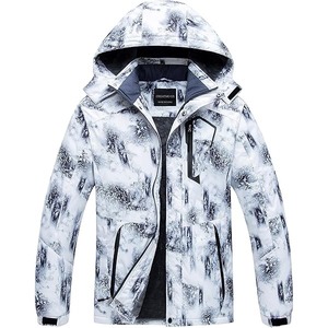 Veste d'hiver matelassée en toile enduite pour homme, style streetwear, col montant, logo frontal, matière légère, vente directe d'usine - Product Image 2
