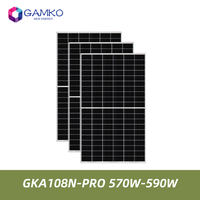 Module photovoltaïque monocristallin 570W/580W/590W, panneau solaire bifacial Jinko Tiger Neo N-type 5-800W