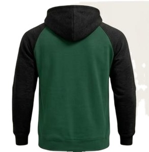 Sudadera con Capucha Deportiva Casual para Hombre, Nueva Colección Otoño/Invierno, Talla Europea, Diseño Bloqueado, Forro Polar, Fibra de Poliéster, Corte Holgado - Product Image 3
