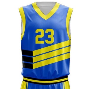 Tenues de basketball de qualité supérieure, sur mesure, 100% polyester, nouveau design, en vente en ligne - Product Image 5