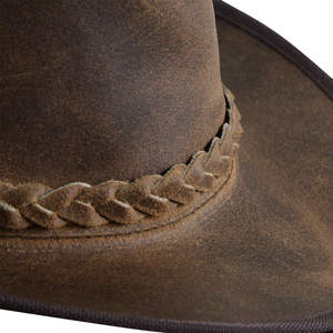 Sombrero de Vaquero Personalizado con Logotipo, Sombrero de Sol Vintage para Hombre, para Actividades al Aire Libre - Product Image 4