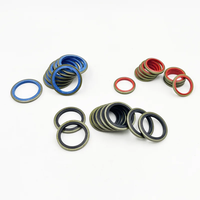 Kit d'assortiment de joints toriques moulés en métal NBR Aidisi M6 M8 M10-M30, produits en caoutchouc pour joints d'étanchéité de tuyaux d'huile hydraulique haute pression