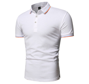 OEM ODM High Quality Men’s Polo <b>Shirt</b> 100% Cotton Stand Up <b>Collar</b> Custom Design Polo Neck <b>T</b> <b>Shirt</b> Casual Fashion Polo <b>Shirt</b> Men - Product Image 6