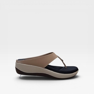Sandales compensées tendance et confortables pour femmes, avec bride à boucle, coussinets souples et antidérapantes pour le quotidien - Product Image 3