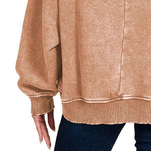 Sudadera de Moda para Mujer, Estilo Urbano, Invierno, Colores Personalizables, Transpirable, Impermeable, Ecológica, Resistente al Viento, Venta al Por Mayor - Product Image 5