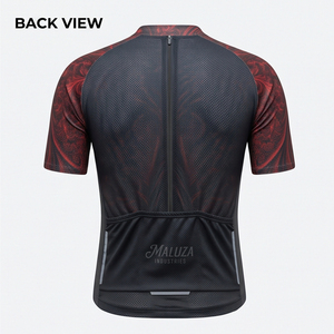 มาลูซา อินดัสทรีส์ รับผลิตเสื้อจักรยานแบบ OEM ขายส่ง เสื้อจักรยานสั่งทำพิเศษ ป้องกันแบคทีเรีย ป้องกันรังสียูวี แห้งเร็ว น้ำหนักเบา 220 กรัม ผลิตจากโพลีเอสเตอร์ - Product Image 3