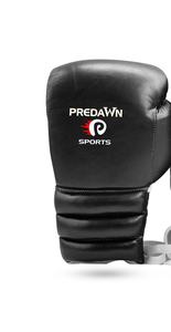 Gants de boxe professionnels en cuir de vachette Logo personnalisé Gants de combat 12oz pour adultes pour le sport de kickboxing - Product Image 6