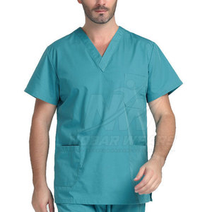 Blouse médicale respirante pour hommes, uniforme médical pour médecins, infirmières et personnel de santé, avec support pour les commandes en gros - Product Image 4