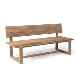 Modern Design Solar Patio <b>Bench</b> Furniture for Outdoor Seating Made of High Quality and Durable Teak <b>Wood</b> Eco-friendly - Product Image 1