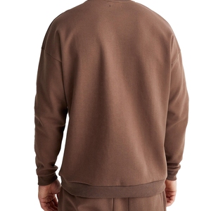 OEM Custom Blank <b>Sweatshirt</b> Premium Cotton <b>Sweatshirt</b> Relaxed Fit Street Fashion Everyday Wear Private Label <b>Sweatshirt</b> - Product Image 4
