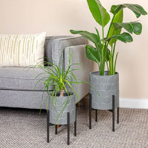 Multi tier gold metal plant <b>stands</b>, stepped vertical display racks for planter <b>pots</b>, available at wholesale prices. - Product Image 2