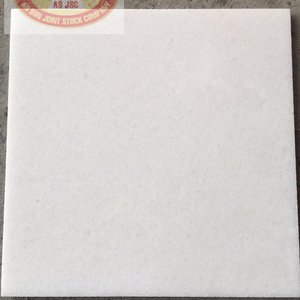 Vietnam <b>Marble</b> Polished Pure White 100% Natural Thin Slab Waterproof Durable Eco-Friendly Modern Kitchen Apartment Villa 24x24 - Product Image 3