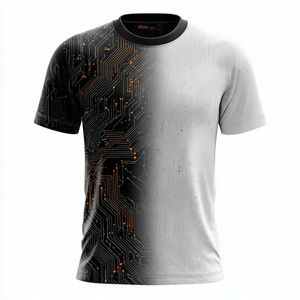 Football Sublimation 100% <b>Polyester</b> <b>Shirt</b> High Quality Football Playing Printed <b>T</b> <b>Shirts</b> Men Short Sleeve Sport Sublimation Tee - Product Image 4
