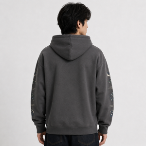 Men's 100% Cotton Full <b>Zip</b> Hoodie Fleece Sweatshirt Regular Fit <b>Zip</b> Up <b>Hooded</b> Jacket for Winter Casual Wear - Product Image 6