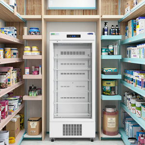 2~8 ℃ /8~20 ℃   Réfrigérateur pharmaceutique à double zone de température, 415 L (réfrigérateur de laboratoire) - Product Image 1