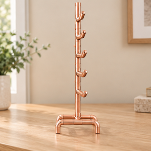 AK laiton Standard cuivre tuyau arbre Design décor de noël article fait à la main pour décor de table/décor de noël Accent - Product Image 2