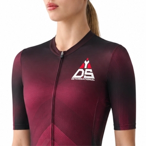 Maillot de cyclisme personnalisé pour femme, respirant, léger, confortable, séchage rapide, polyester respirant, haut de sport pour adulte - Product Image 4