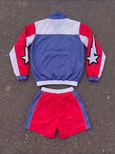 Ensemble de survêtement unisexe personnalisé avec logo, sweats à capuche oversize et pantalons de jogging en molleton de coton épais, vêtements streetwear - Product Image 4
