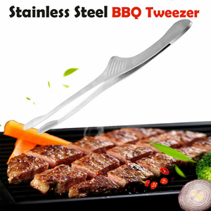Pince à épiler en acier inoxydable robuste, ustensiles de cuisine et de barbecue, lot de 2 pour griller, cuisiner, servir et présenter - Product Image 5
