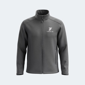 Chaqueta Softshell Impermeable para Hombre con Cuello Alto, Cierre de Cremallera Completo, Bolsillo Frontal, Secado Rápido, Colores Sólidos, Servicio OEM - Product Image 6