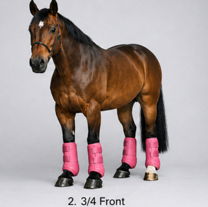 Bottes de protection équestres tendance en néoprène pour l'équitation – Respirantes, amortissantes, durables – Protection des jambes – Service OEM - Product Image 6
