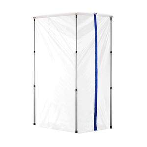 Sistema Barriera Antipolvere da 3 Metri con 4 Pali Telescopici, Borsa per il Trasporto e Telo in Plastica per la Protezione dalle Polveri nell'Edilizia - Product Image 1