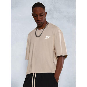 T-shirts unisexes de haute qualité, séchage rapide, 100% coton, légers, respirants, streetwear, logo personnalisé, OEM, t-shirts pour hommes - Product Image 1