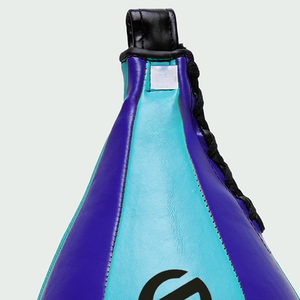Bola de velocidad portátil de cuero de doble extremo, saco de boxeo pesado personalizable para entrenamiento en interiores/exteriores - Product Image 2