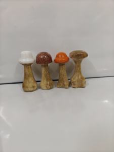 Hongo de madera, hongo decorativo, hongo de resina epoxi - Product Image 1