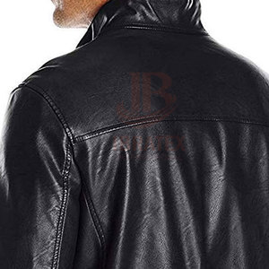 Chaqueta de Cuero Casual de Invierno para Hombre, Diseño Personalizado, Transpirable y Ecológica, Nueva Llegada, Venta al Por Mayor en Pakistán - Product Image 4