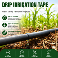 Ruban goutte-à-goutte PE durable de 16 mm, épaisseur de paroi de 0,15 à 0,4 mm, intégré en ligne, pour serre agricole, économiseur d'eau