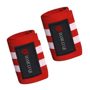 Poignets imprimés personnalisés de haute élégance pour le fitness, la musculation, la dynamophilie, fermeture à crochet et boucle antidérapante, protection en caoutchouc - Product Image 1