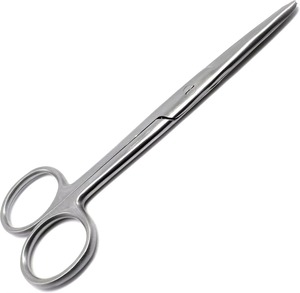 Tijeras Mayo de Grado Médico, Herramienta Quirúrgica de Acero Inoxidable para Uso Profesional en Hospitales, Clínicas y Quirófanos - Product Image 1