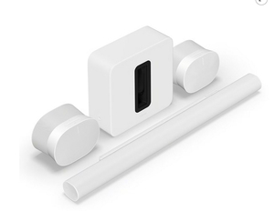 Conjunto Inmersivo con Barra de Sonido Arc Ultra, Subwoofer Sub 4 y Par de Altavoces Inalámbricos Era 300 - Product Image 1