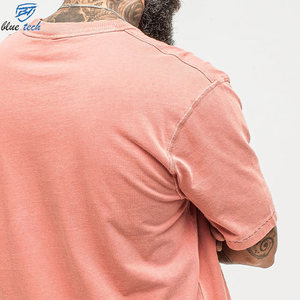 Custom Logo Eco-Friendly High Quality 260GSM Heavy Weight <b>Box</b> Fit 100% Cotton <b>Drop</b> Shoulder Oversized Cropped High Plus Size Men - Product Image 6