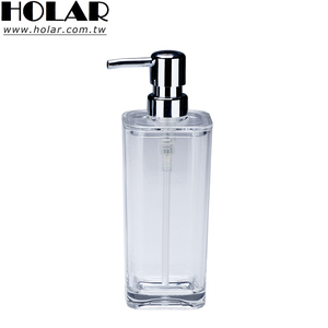 [Holar] ผลิตภัณฑ์โรงแรมคุณภาพสูง ผลิตในไต้หวัน  ขวดใส่สบู่อะคริลิคใสเหมือนแก้ว ขนาด 450 มล. สำหรับคอลเลคชั่นรีสอร์ท - Product Image 1