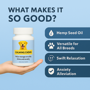 Friandises à Mâcher Apaisantes pour Chiens – Complément Anti-Anxiété pour la Santé Animale – Favorise la Relaxation, le Soulagement du Stress et l'Équilibre Émotionnel – Vente en Gros OEM - Product Image 6