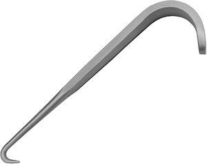 เครื่องมือผ่าตัดแบบดึงผิวหนัง McIndoe Skin Hook ด้ามแบน 4 ง่าม คมปานกลาง สำหรับการผ่าตัด ได้รับการรับรองมาตรฐาน ISO - Product Image 5