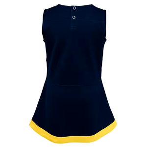 Tenues d'entraînement personnalisées pour équipes de danse, ensembles d'uniformes de cheerleading pour femmes adultes avec logo personnalisé, mini-jupe - Product Image 3