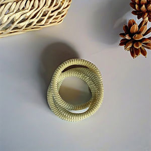 Anneau de serviette rond en fer - Product Image 3