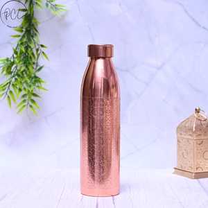 Premium Eco-Friendly 100% Pure Copper water bottle <b>Drinkware</b> with Classic Design Applicable for Boiling Water 1000ml Capacity - Product Image 5