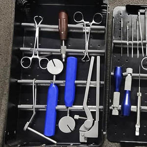 Kit de Instrumentos Profesionales para Cirugía Ortopédica, Herramientas de Acero Inoxidable Autoclavables para Reparación de Fracturas Clínicas - Product Image 2