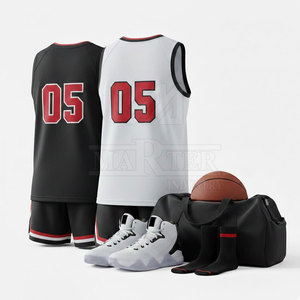 Uniforme de Baloncesto Profesional, Transpirable, de Secado Rápido, Ligero, Jersey y Pantalones Cortos, Impresión de Logotipo Personalizado para Equipos, Escuelas y Academias - Product Image 2