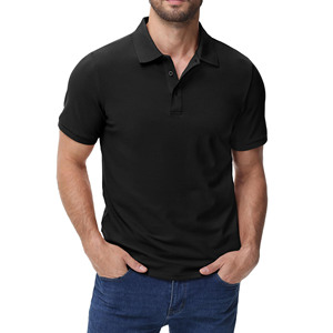 2025 High Quality Breathable Short-Sleeved Custom Design Polo Shirts Unisex Plus Size Breathable Streetwear Men's Polo Shirts - Product Image 1