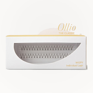 false eyelashes Ollio Olrio The Classic Individual <b>Lashes</b> Single Pack - Wispy 9mm fake eyelashe eye <b>extensions</b> - Product Image 2